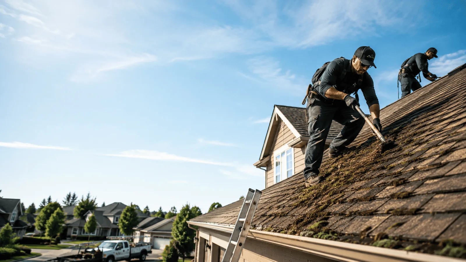 Roof Moss Removal in Roff, OK near me